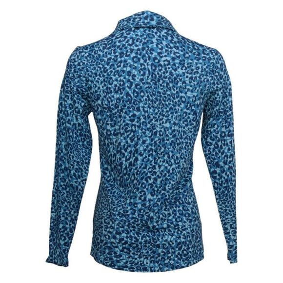 Isaac Mizrahi Live! Printed Split-Neck Collared - Picture 5 of 7